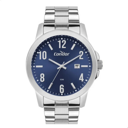 Relógio Masculino Condor Original Prateado CO2115NAQ4A
