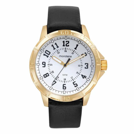 Relógio Mondaine Masculino Casual Dourado 99665GPMVDH1