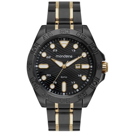 Relógio Masculino Mondaine Casual Robusto Preto 32407GPMVHE4