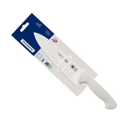 Faca Chef Tramontina Premium Lâmina Inox Cabo Polipropileno 8 polegadas