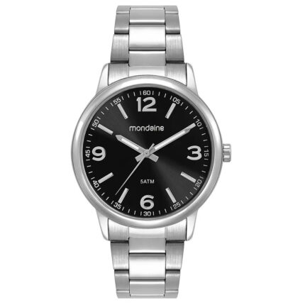 Relógio Masculino Mondaine Analógico Prata 99897G0MVNE2