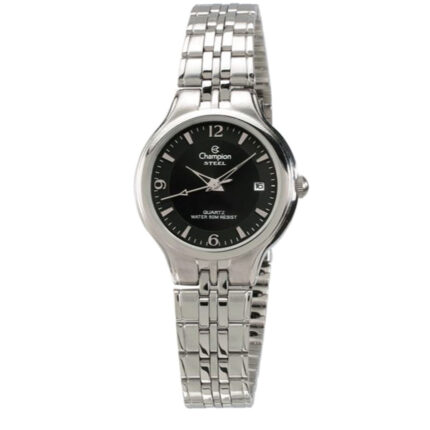 Relógio Feminino Prata Analógico Champion Aço Inox CA28770T
